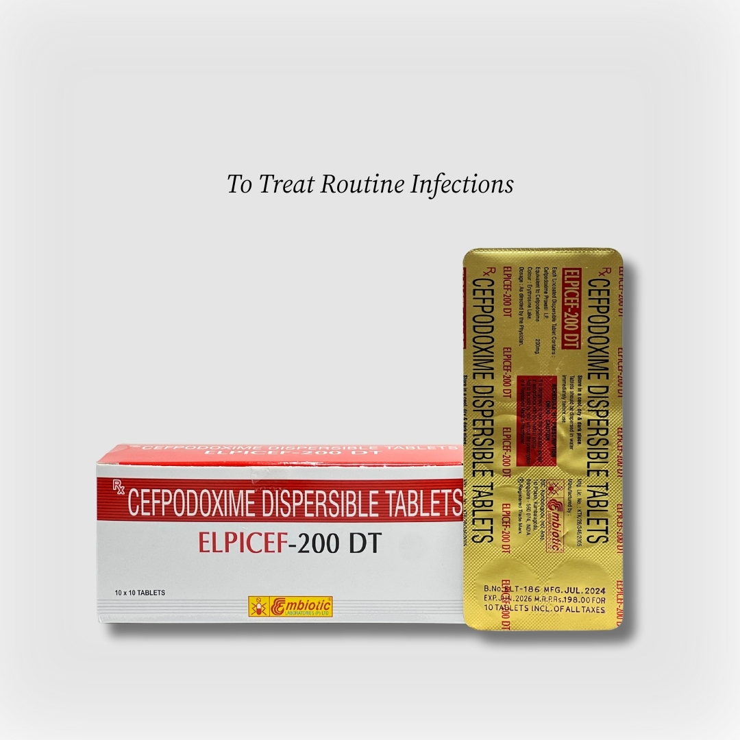 Elpicef 200 DT Tablet
