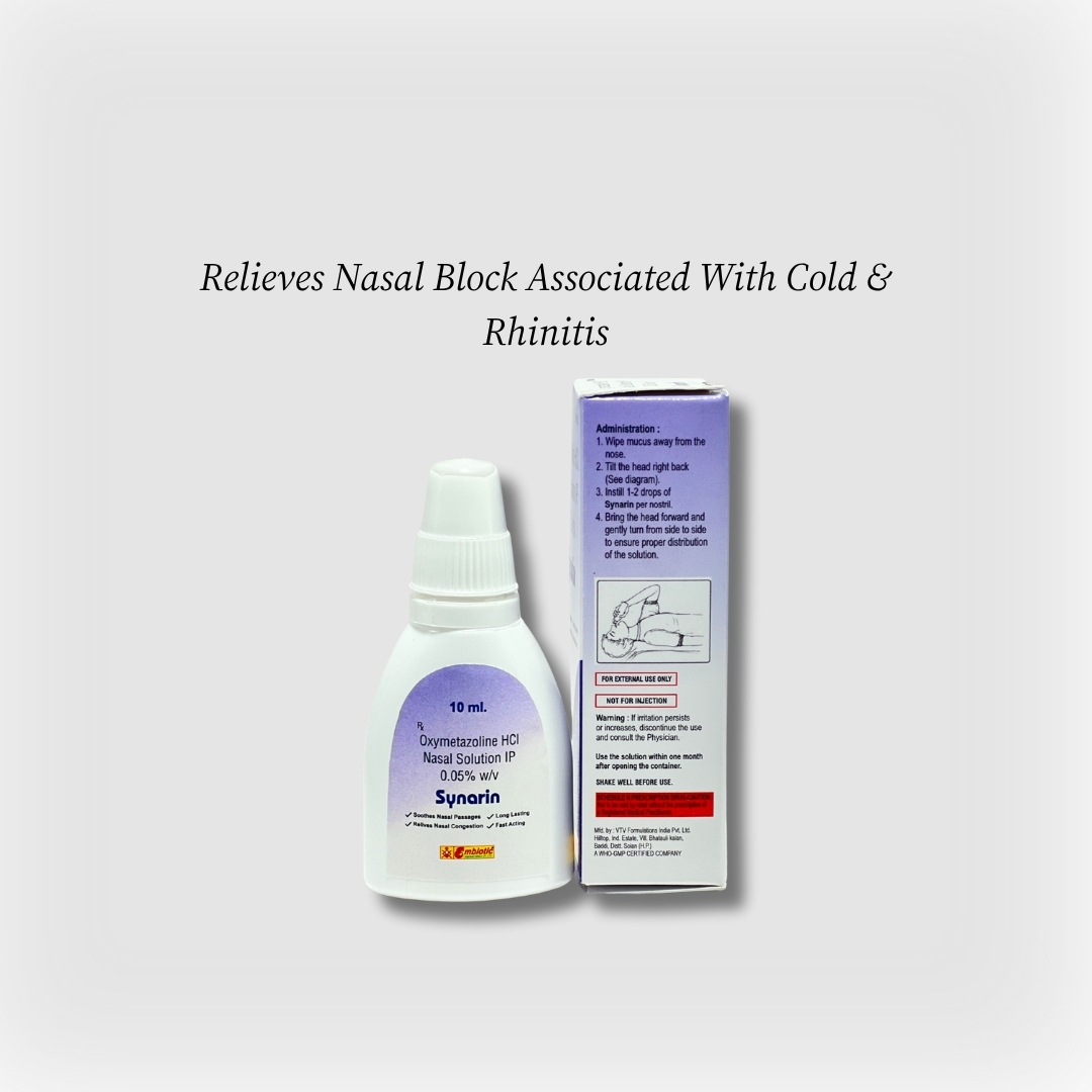 Synarin Nasal Drops (60ml)
